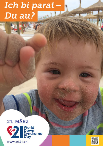 Plakataktion 2018 'Ich bi parat – Du au?'