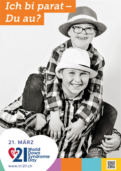 Plakataktion 2018 'Ich bi parat – Du au?'