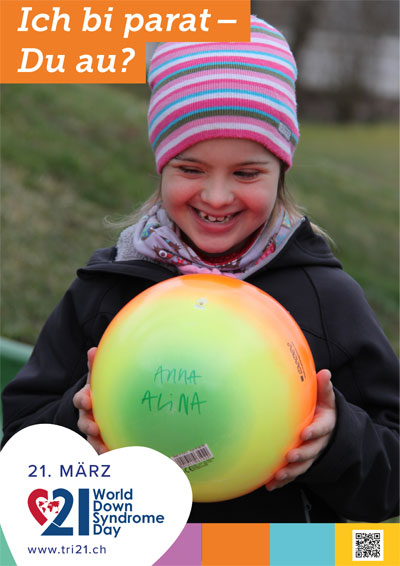 Plakataktion 2018 'Ich bi parat – Du au?'