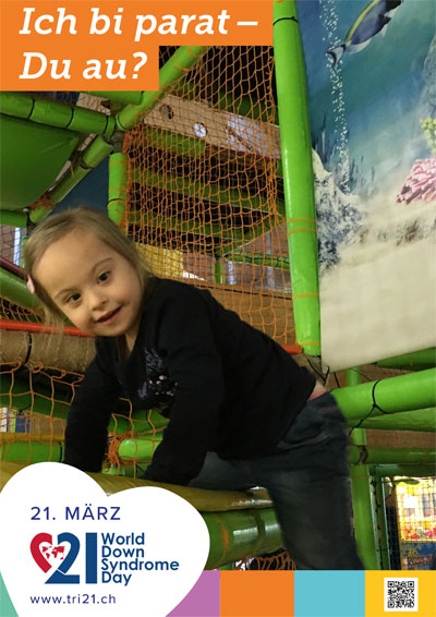 Plakataktion 2018 'Ich bi parat – Du au?'