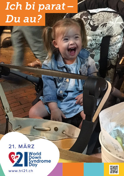 Plakataktion 2018 'Ich bi parat – Du au?'