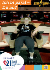 Poster zum Welt Down-Syndrom Tag 2018