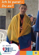 Poster zum Welt Down-Syndrom Tag 2018