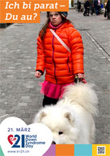 Poster zum Welt Down-Syndrom Tag 2018