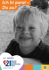 Poster zum Welt Down-Syndrom Tag 2018