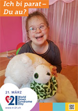 Poster zum Welt Down-Syndrom Tag 2018