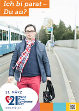 Poster zum Welt Down-Syndrom Tag 2018