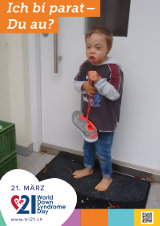 Poster zum Welt Down-Syndrom Tag 2018