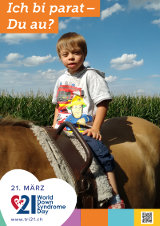 Poster zum Welt Down-Syndrom Tag 2018