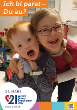 Poster zum Welt Down-Syndrom Tag 2018