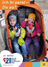 Poster zum Welt Down-Syndrom Tag 2018