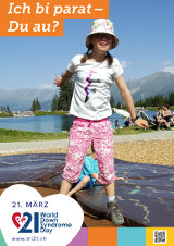 Poster zum Welt Down-Syndrom Tag 2018