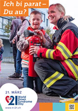 Poster zum Welt Down-Syndrom Tag 2018