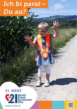 Poster zum Welt Down-Syndrom Tag 2018