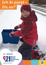 Poster zum Welt Down-Syndrom Tag 2018