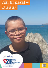 Poster zum Welt Down-Syndrom Tag 2018