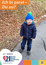 Poster zum Welt Down-Syndrom Tag 2018