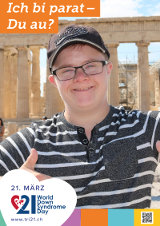 Poster zum Welt Down-Syndrom Tag 2018