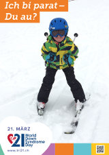 Poster zum Welt Down-Syndrom Tag 2018
