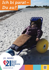 Poster zum Welt Down-Syndrom Tag 2018