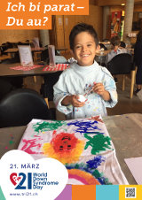 Poster zum Welt Down-Syndrom Tag 2018