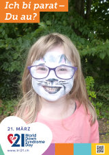 Poster zum Welt Down-Syndrom Tag 2018