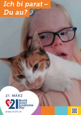Poster zum Welt Down-Syndrom Tag 2018