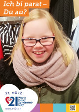 Poster zum Welt Down-Syndrom Tag 2018