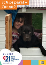 Poster zum Welt Down-Syndrom Tag 2018