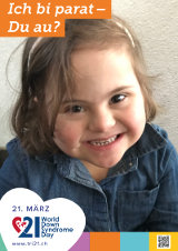 Poster zum Welt Down-Syndrom Tag 2018
