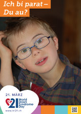 Poster zum Welt Down-Syndrom Tag 2018