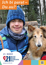 Poster zum Welt Down-Syndrom Tag 2018