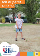 Poster zum Welt Down-Syndrom Tag 2018