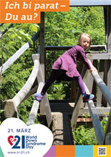 Poster zum Welt Down-Syndrom Tag 2018