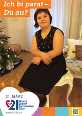 Poster zum Welt Down-Syndrom Tag 2018
