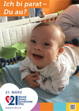 Poster zum Welt Down-Syndrom Tag 2018