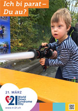 Poster zum Welt Down-Syndrom Tag 2018