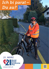 Poster zum Welt Down-Syndrom Tag 2018