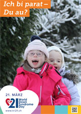 Poster zum Welt Down-Syndrom Tag 2018