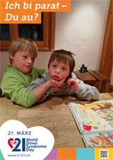 Poster zum Welt Down-Syndrom Tag 2018
