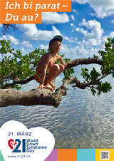 Poster zum Welt Down-Syndrom Tag 2018