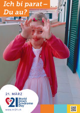 Poster zum Welt Down-Syndrom Tag 2018