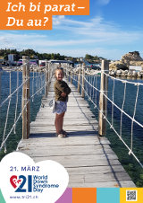 Poster zum Welt Down-Syndrom Tag 2018