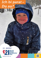 Poster zum Welt Down-Syndrom Tag 2018