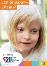 Poster zum Welt Down-Syndrom Tag 2018