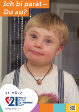 Poster zum Welt Down-Syndrom Tag 2018