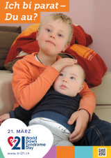 Poster zum Welt Down-Syndrom Tag 2018