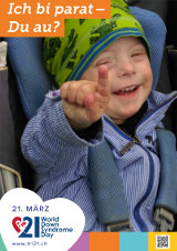 Poster zum Welt Down-Syndrom Tag 2018