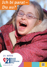 Poster zum Welt Down-Syndrom Tag 2018