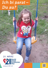 Poster zum Welt Down-Syndrom Tag 2018